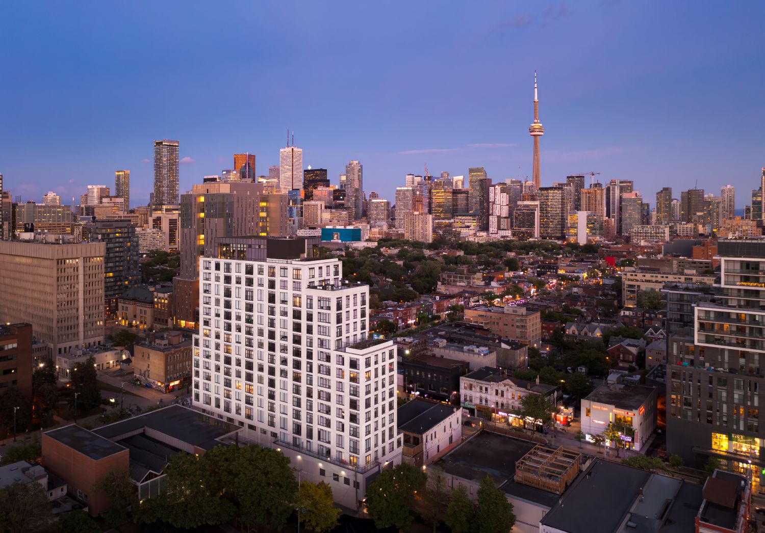 THE WAVERLEY MIXED-USE RENTAL BUILDING