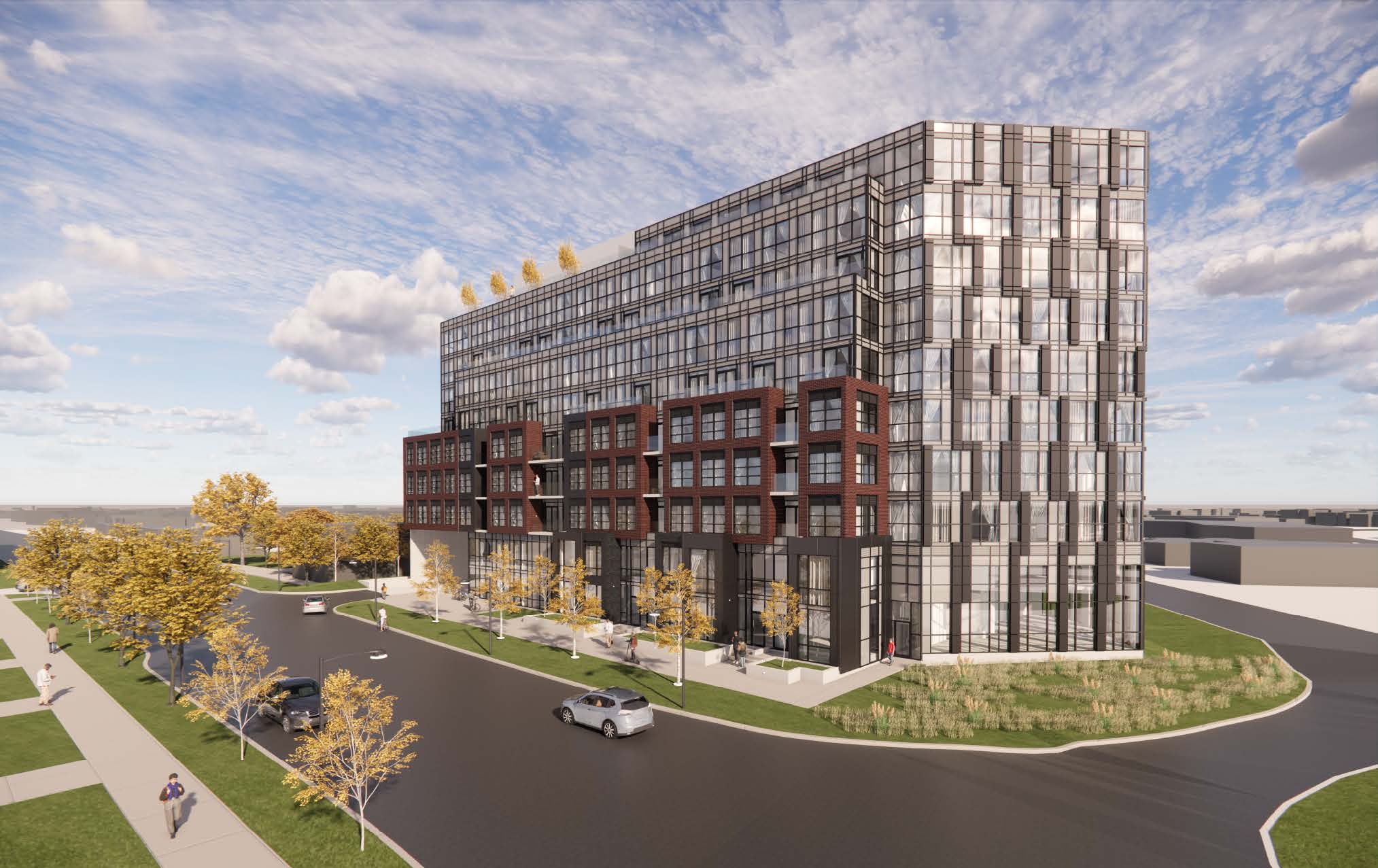 A CGI Rendering of the 1650 Military Trail student residence